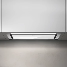 ELICA HIDDEN 2.0 IXGL/A/90 beépíthető páraelszívó, A energiaosztály, IEC turbo: 700 m3/h, 90 cm, inox/üveg