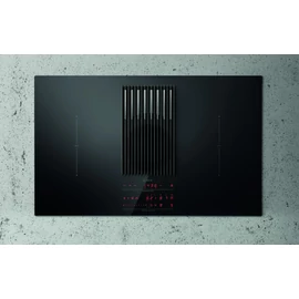 ELICA NIKOLATESLA LIBRA BL/F/83 páraelszívóval integrált indukciós főzőlap, 83 cm, mérleggel, belső keringetés, fekete