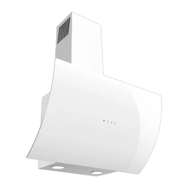 EVIDO CLIFF 60W vertikális páraelszívó,60cm, fehér üveg