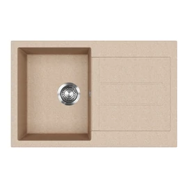 EVIDO Cubo 45S gránit mosogató, 780 x 500mm, avena