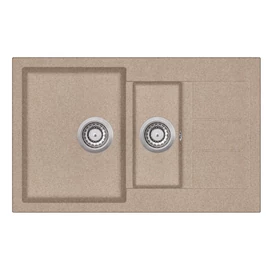 EVIDO Cubo 6S compact gránit mosogató800x500 avena