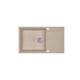 EVIDO Cubo XL 6S compact gránit mosogató, 860 x 500 mm, homok