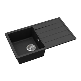 EVIDO Easy 45S gránit mosogató, 760 x 440 mm, antracit