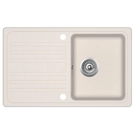 EVIDO Home 45S gránit mosogató, 765 x 460mm, bézs