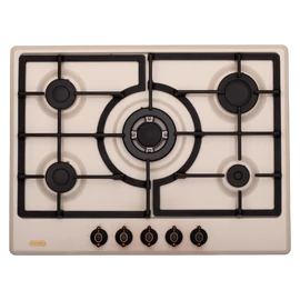 EVIDO RUSTIC-H 70C gáz főzőlap, 70 cm,bézs/bronz