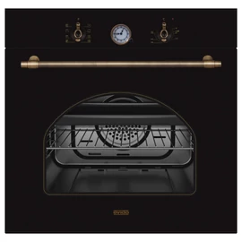 EVIDO RUSTIC-O 6AA multifunkciós sütő,analóg,antracit/bronz