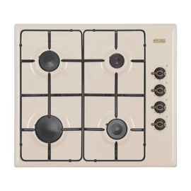 EVIDO RUSTIC-H 60C gáz főzőlap,60,bézs/bronz
