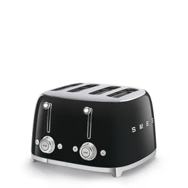 SMEG KENYÉRPIRÍTÓ, retro, 2x2 szeletes, fekete