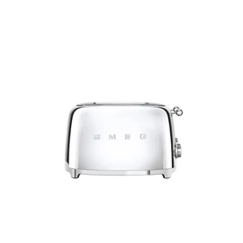 SMEG KENYÉRPIRÍTÓ, retro, 2x2 szeletes, fényes króm
