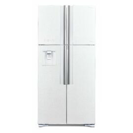 HITACHI felülfagyasztós hűtőszekrény, 85,5x183,5 cm, fehér üveg