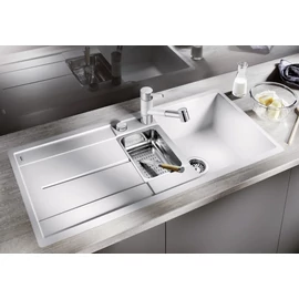 BLANCO METRA 6S-F fekete exc., SZINTBE ÉPÍTÉS