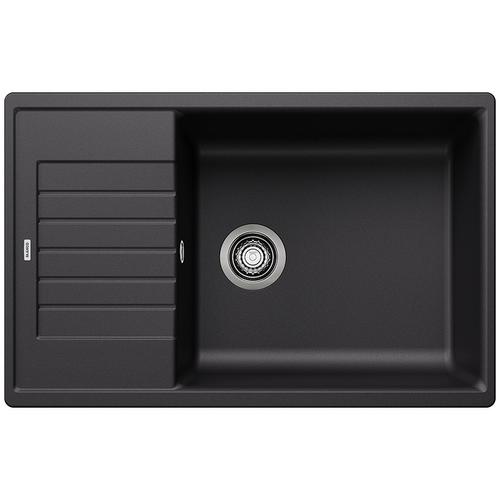 BLANCO ZIA XL 6 S Compact Silgranit mosogatótálca, fekete, excenter nélkül