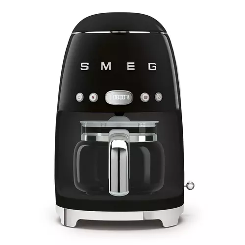 SMEG retro filteres kávéfőző, fekete
