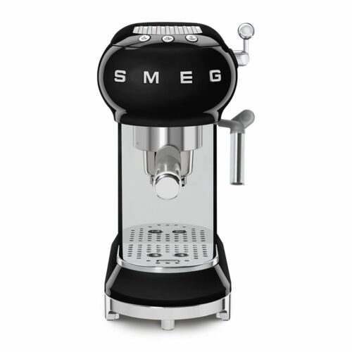 SMEG retro espresso kávéfőző, fekete