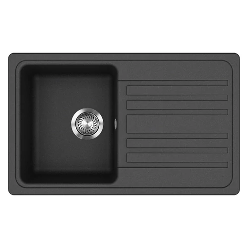 EVIDO Home 45S gránit mosogató 765x460 antracit