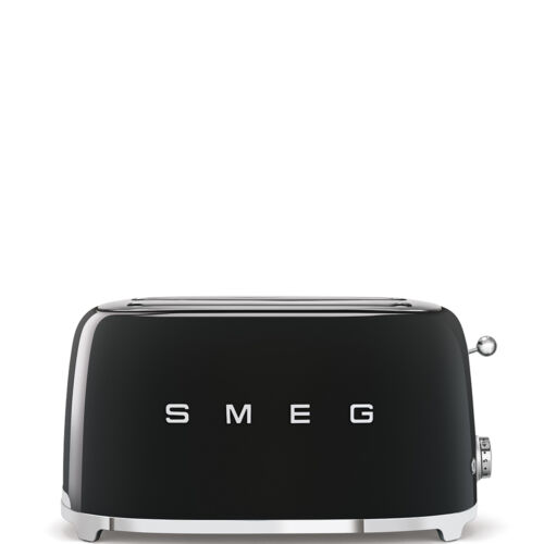 SMEG retro 4-szeletes kenyérpirító, fekete
