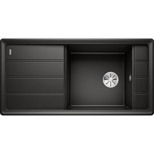 BLANCO FARON XL 6 S Silgranit mosogatótálca, fekete, tartozékok nélkül, excenter nélkül