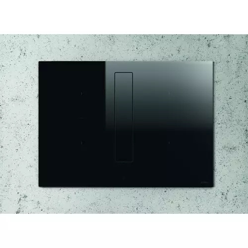 ELICA NIKOLATESLA FIT BL/A/70 páraelszívóval integrált indukciós főzőlap, 72 cm, 4 főzőzóna, fekete