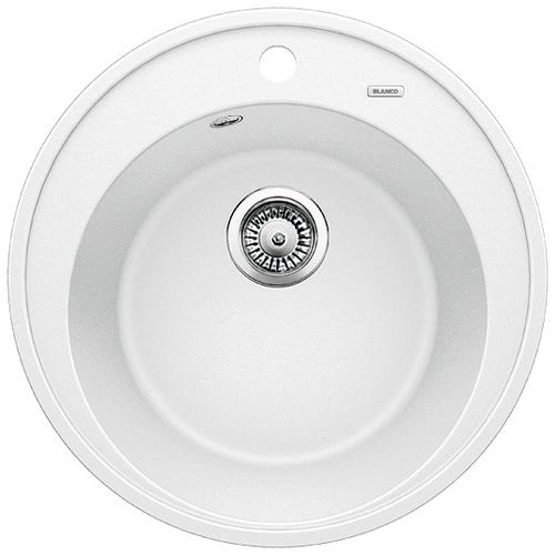 BLANCO RIONA 45 Silgranit mosogatótálca, fehér, tartozék nélkül, excenter nélkül