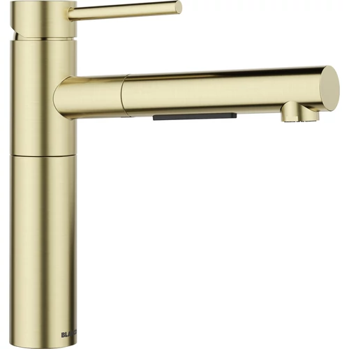 BLANCO ALTA-S II kihúzható fejes csaptelep, satin gold, HD