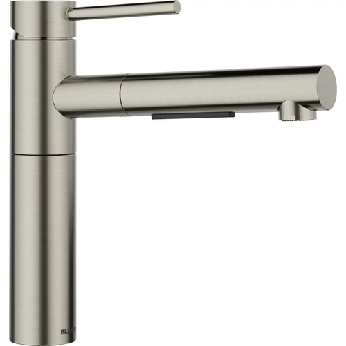 BLANCO ALTA-S II kihúzható fejes csaptelep, satin platinum, HD