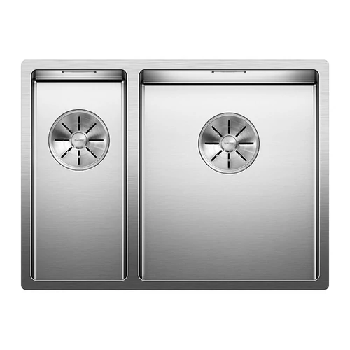 BLANCO CLARON 340/180-IF selyemfényű rozsdamentes acél mosogató, jobbos