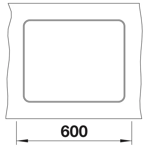 BLANCO ETAGON 500-F SILGRANIT mosogató, törtfehér