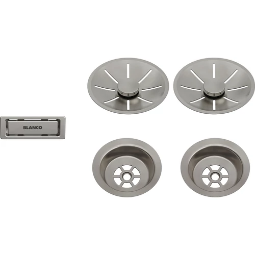 BLANCO InFino szett satin platinum 2 med.