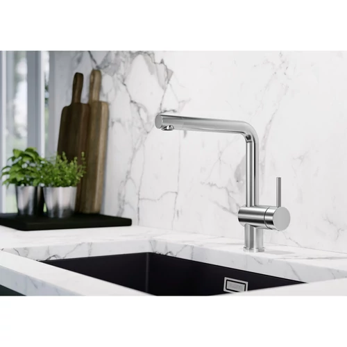 BLANCO LINUS csaptelep, satin platinum, HD