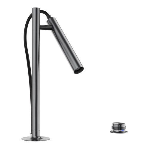 BLANCO LUNEOO-S kihúzható fejes csaptelep satin dark steel, HD