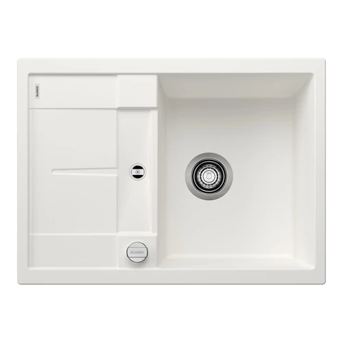 BLANCO METRA 45 S Compact SILGRANIT mosogató, fehér, lefolyó-távműködtetővel
