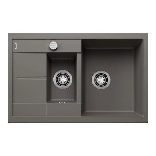 BLANCO METRA 6 S Compact SILGRANIT mosogató, vulkánszürke, lefolyó-távműködtetővel