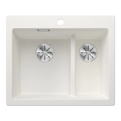 BLANCO PLEON 6 Split SILGRANIT mosogató, balos, fehér