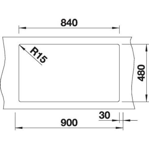 BLANCO PLEON 9 balos vulkánszürke tart.nélk. InF