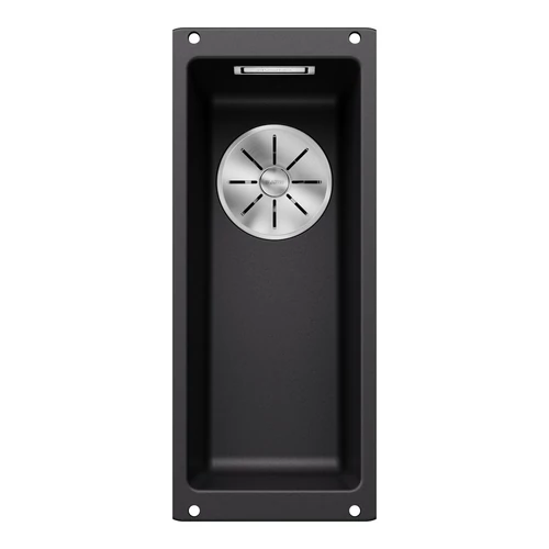 BLANCO SUBLINE 160-U SILGRANIT mosogató, fekete