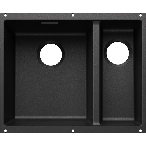 BLANCO SUBLINE 340/160-U balos antracit lefolyó nélk.