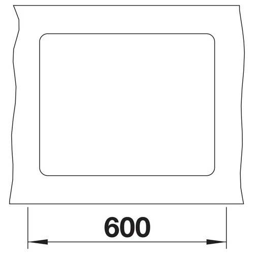 BLANCO SUBLINE 500-F SILGRANIT mosogató, fehér