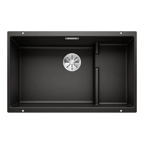 BLANCO SUBLINE 700-U Level SILGRANIT mosogató, fekete