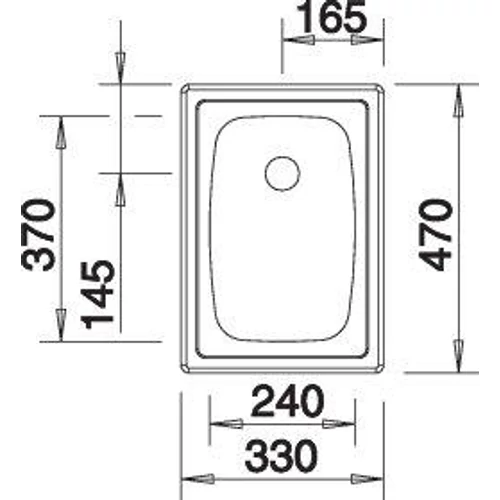 BLANCO TOP EE 3X4 mosogatótálca (202385 mos+222458 lef)