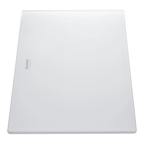 BLANCO Vágólap, fehér üveg, 509 x 524 mm