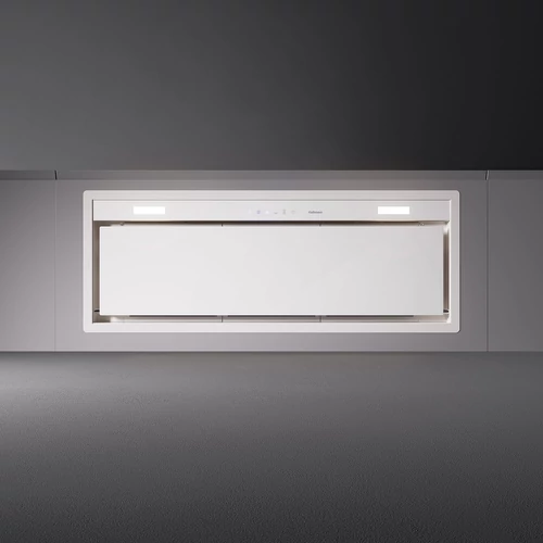 FALMEC GRUPPO INCASSO MURANO beépíthető páraelszívó, 50 cm, fehér üveg