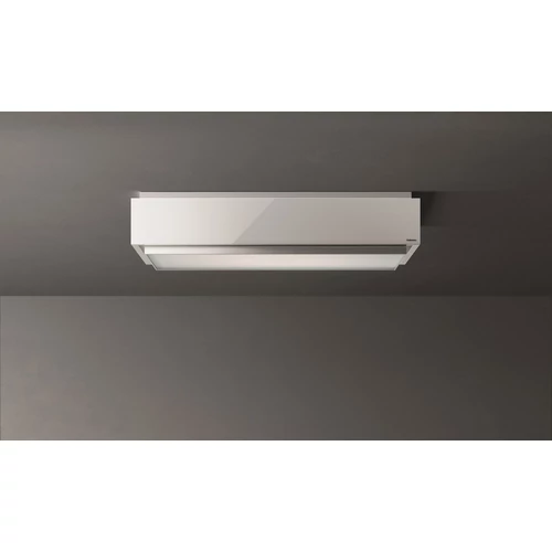 Falmec LEVANTE 120 cm sziget páraelszívó, fehér üveg