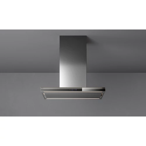 Falmec LUMINA NRS 120 cm fali páraelszívó, inox/fekete üveg