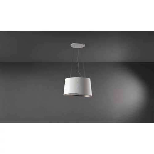 FALMEC MARE E.ion függesztett légtisztító, 66 cm, fehér üveg