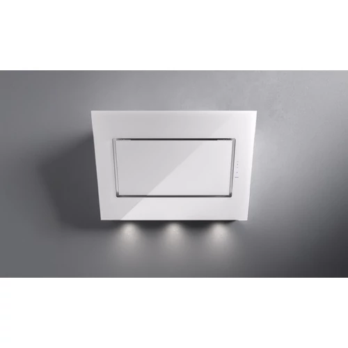 FALMEC QUASAR fali páraelszívó, 80 cm, fehér üveg