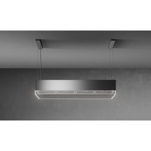 Falmec VETRA 120 cm sziget páraelszívó, inox/üveg