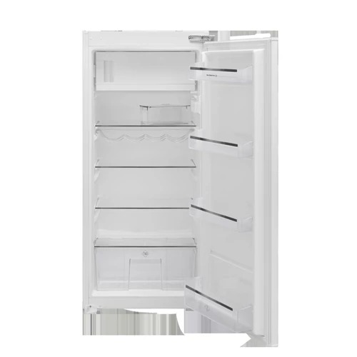 De Dietrich beépíthető hűtő fagyasztó rekesszel, 54x122,5 cm, 1 ajtós, 178 l, E energiaosztály, fordítható ajtó, fehér