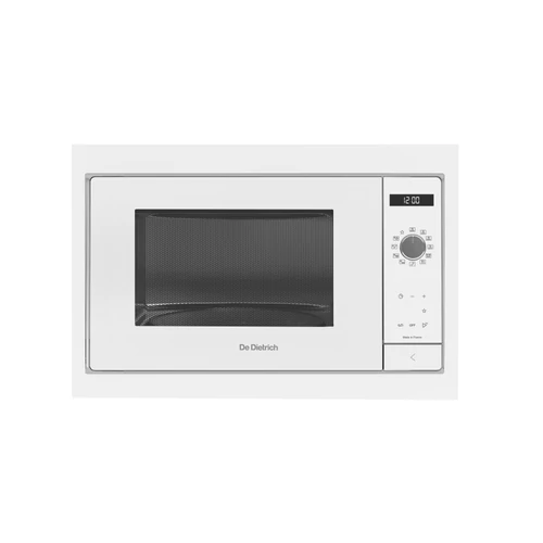 De Dietrich beépíthető mikrohullámú sütő, 26 l, 11 funkció, LED, eternal white