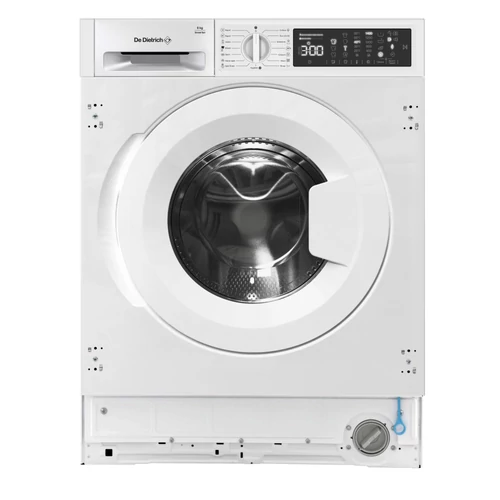 De Dietrich beépíthető mosógép, 60 cm, elöltöltős, 15 program, max. tömeg 8 kg, fehér