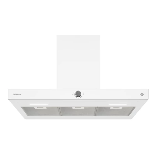 De Dietrich fali páraelszívó, 90 cm, forgókapcsoló, eternal white